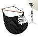La Siesta Habana Onyx - Chaise-hamac Kingsize en Coton Bio + CasaMount Black - Fixation Multi-Surface pour hamacs