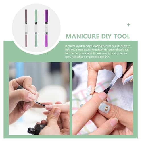 TEHAUX Juego 3 Varillas de Moldeo para Manicura miniatura 7