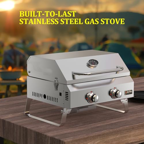 ONLYFIRE GRILLS GS322 Tabletop Gas Grill Review
