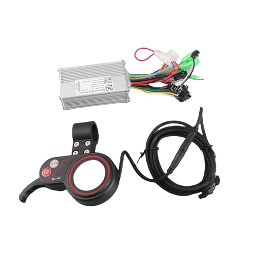 Tbest Controller, Bürstenloser Motorregler Brushless Motor Controller Geschwindigkeitsregler LCD Display Bedienfeld mit Schalthebel Zubehör für & Scooter(36V)
