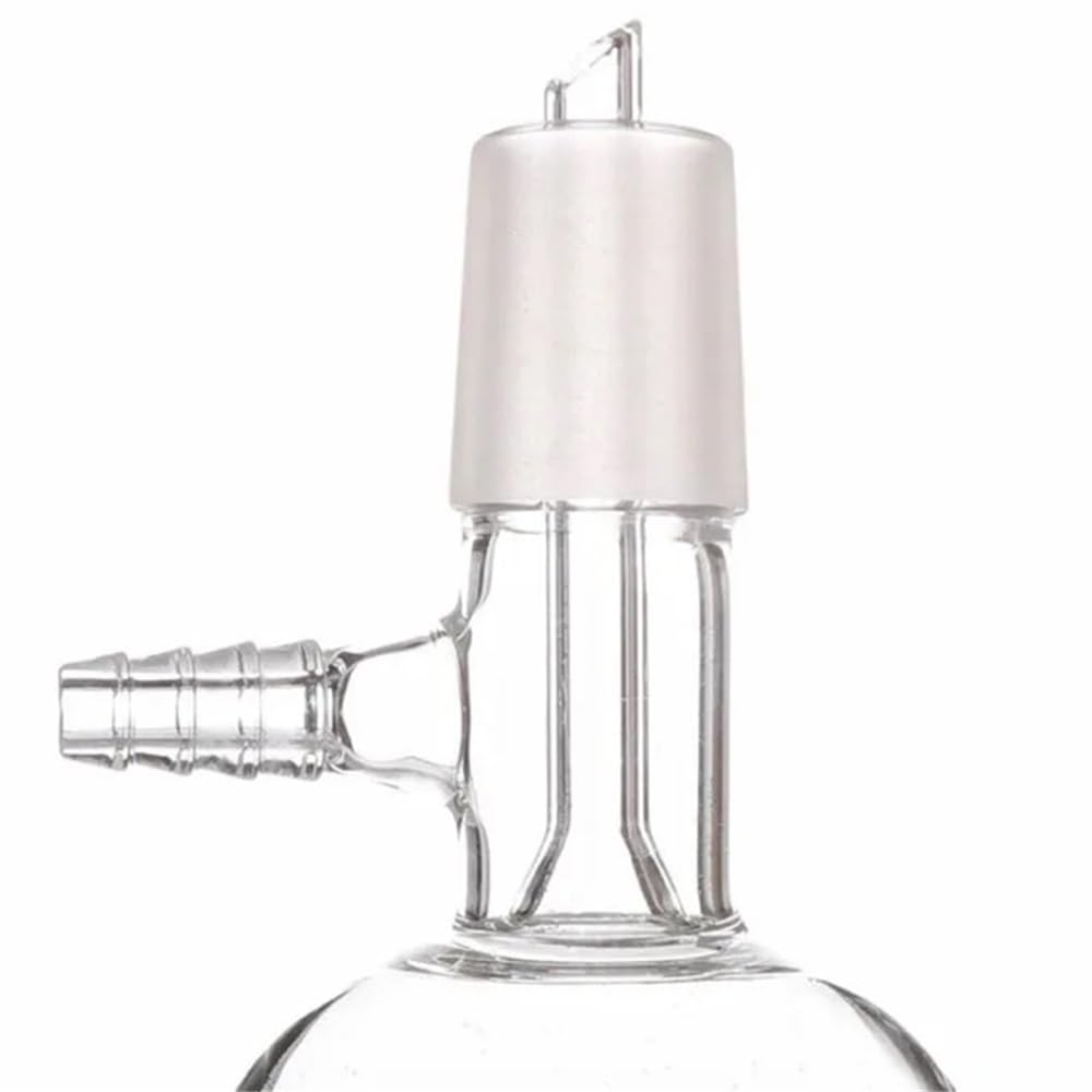 Embudo de vidrio de laboratorio con placa de orificio de 24 mm, calibre 35, 60, 100, 250, 500 y 1000 ml, 1 unidad(250 ml)