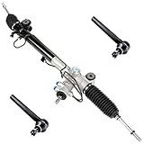 ECCPP Hydraulic Complete Power Steering Rack and Pinion Assembly + 2* Tie Rod Ends Fit For Toyota for Highlander 2.4L 3.3L 2004-2007 For Lexus RX330 3.3L 2004-2006 For Lexus RX350 3.5L 2007-2009