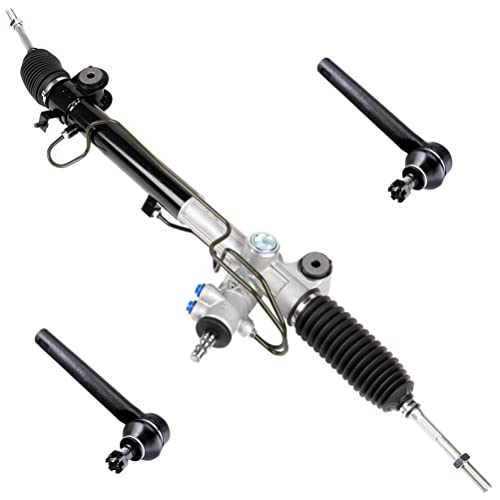 ECCPP Hydraulic Complete Power Steering Rack and Pinion Assembly + 2* Tie Rod Ends Fit For Toyota for Highlander 2.4L 3.3L 2004-2007 For Lexus RX330 3.3L 2004-2006 For Lexus RX350 3.5L 2007-2009