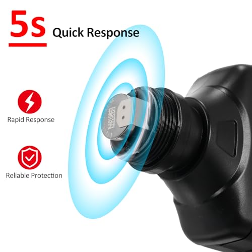 Detector de CO portátil HABOTEST HT621 con sensor electroquímico y LCD 4