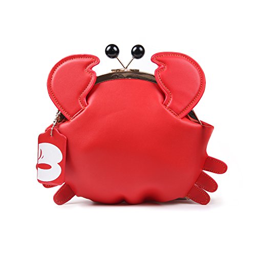 Freie Liebe New Unique Animal Design Dinosaur Crab Cross Body Bags Clutch Purses Novel Shark Flamingo Shoulder Messenger Bag2