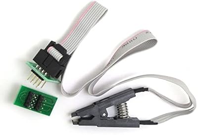 Fasizi SOIC8 SOP8 - Clip de prueba para programación en circuito EEPROM 93CXX / 25CXX / 24CXX + 2 adaptadores | Ya disponible en tu tienda friki favorita! En mundofriki.es!