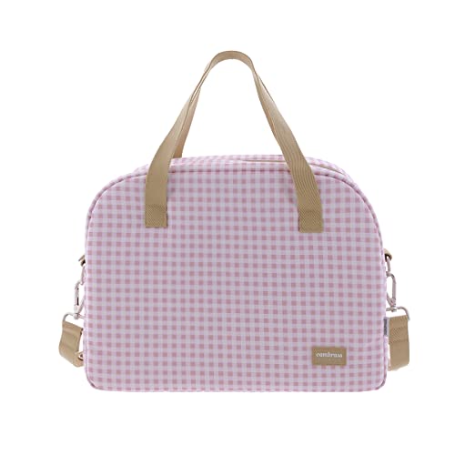 Cambrass Bolso Maternal Prome Vichy   Rosa