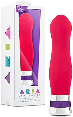 Vibrador Silicona Aria Luminance Fucsia 10 Funciones 16 Cm ...