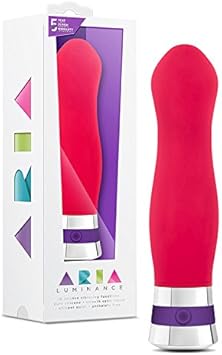 Vibrador Silicona Aria Luminance Fucsia 10 Funciones 16 Cm ...