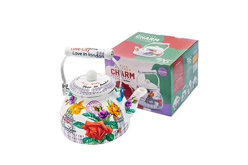 Chaleira Esmaltada 2.5 Litros Charm C/Indução