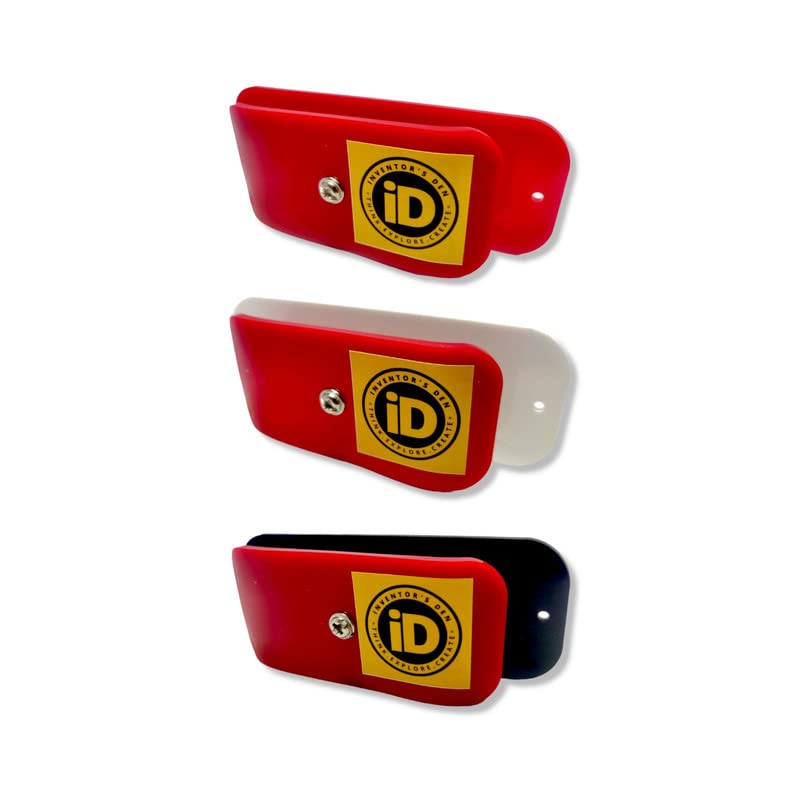 Inventor's Den Wall Adhesive Cable Organizers for Home, Office and Kitchen (Pack of 3, INVD02)