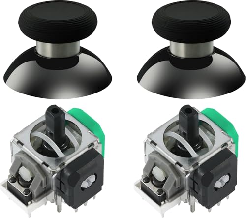 GuliKit TMR Joysticks Replacement for Xbox Series S/X Game Controller, Anti-Drift, Electromagnetic Joystick Repair Kit, 2 Thumb Stick Caps included