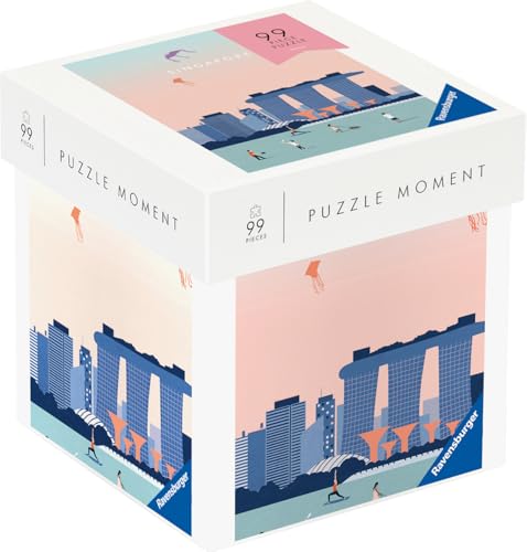 Ravensburger Puzzle 12001379 - Singapore - 99 Teile Puzzle Moment für Erwachsene und Kinder ab 14 Jahren