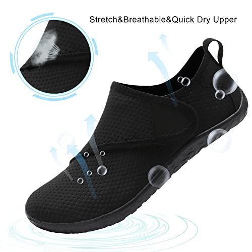 Image of Spesoul Womens and Mens Water Shoes Breathable Quick Dry Soft Barefoot Aqua Socks for Hiking Swim Beach Surf Yoga Sport