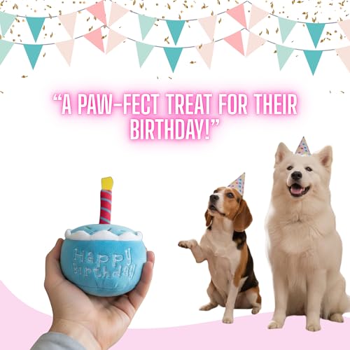 Glow Pups Set Juguetes Cumpleaños Perro Azul 2 Piezas miniatura 4