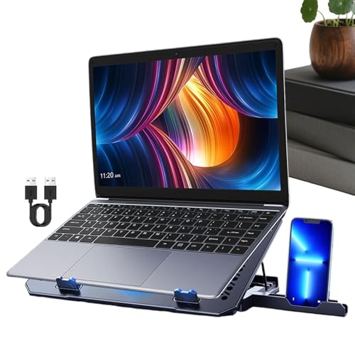Soporte elevado para PC portátil ideal para trabajo en oficina y viajes