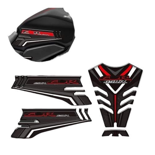 Protège réservoir moto CBR650R évite les rayures de fermeture éclair
