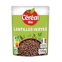 LENTILLES VERTES BIO PRÊTES À L’EMPLOI : Simplifiez vos repas avec ces lentilles vertes déjà cuites, idéales pour une cuisine rapide et savoureuse à consommer chaud ou froid. Un incontournable du quotidien à intégrer facilement dans toutes vos recett...
