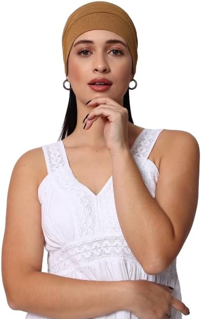 Chemo Silky Soft Slouchy Snood Bamboo Cap Beanie for Women Cancer Hair Loss Turban Hat Chemo Headwear Women - Image 2