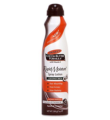 Palmer's Cocoa Butter Formula Rapid Moisture Spray Lotion (Cocoa Butter & Coconut Oil) 7 oz