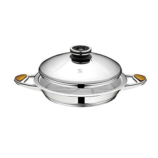 Zepter kock konst grillpanna – högpresterande grillpanna (2 handtag) Ø 28 cm, 3,0 L – mästerverk köksredskap Z-2830Z