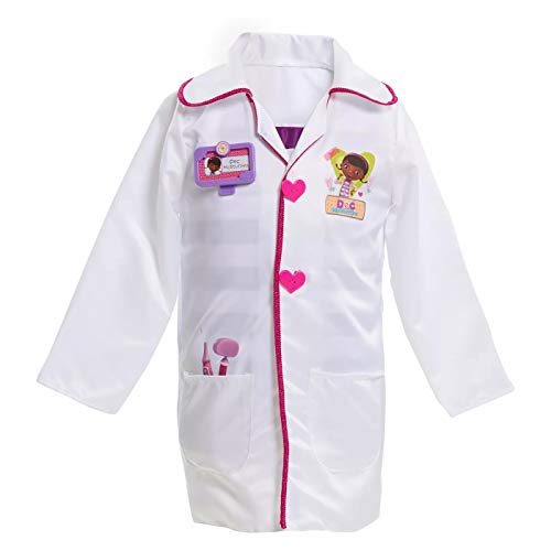 Doc McStuffins Doctors Coat Costume Set with Shirt and Bonus Accessories