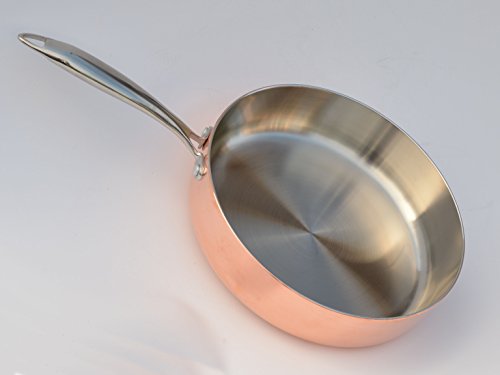 Kila Chef Tri-Ply Copper Bottom Saute Pan With Lid #TOP2