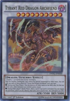YU-GI-OH! / Tyrant Red Dragon Archfiend (Ultra) / Duelist Pack: Dimensional Guardians (DPDG-EN030) / A English Single Individual Card