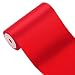 LaRibbons 4 inch Wide Solid Color Double Face Satin Ribbon Great for Chair Sash- 5 Yard/Spool