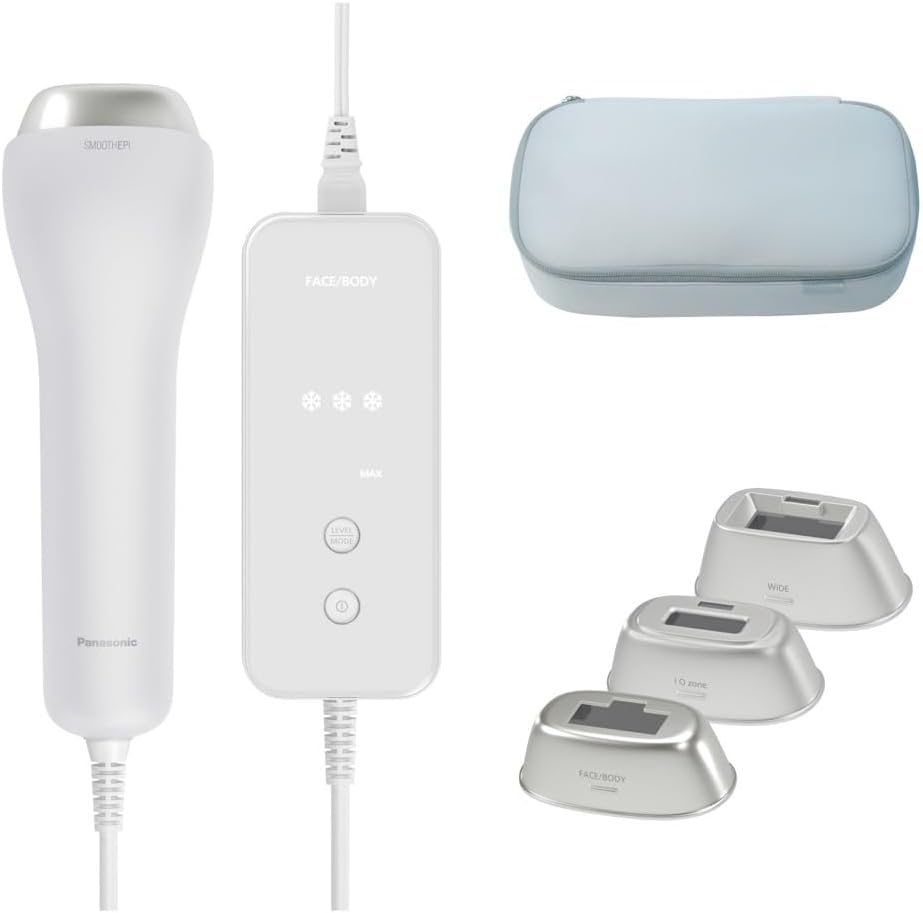Panasonic ES-WG0A-H Luz Salón de Belleza SMOOTHEPI Enfriamiento x alta potencia (AC100V) Gris Japón Importación Nuevo