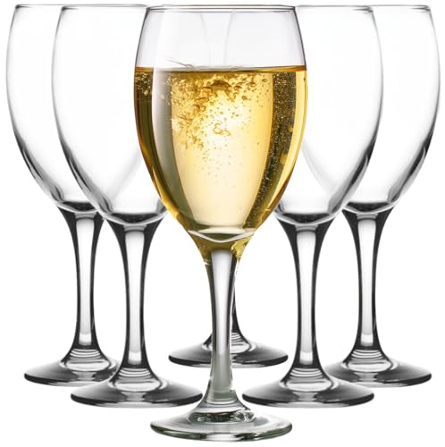 Glasmark Krosno A Pied Lot A 6X580Ml s A Pied s À Rouge s À Blanc Transparent