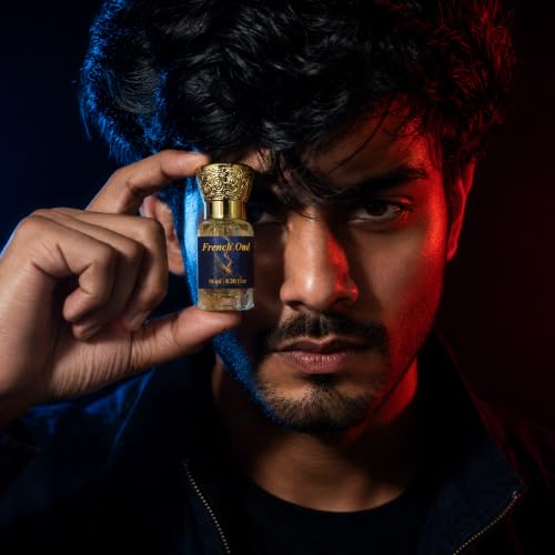 Image of ALY'SIAN Oud Signature Gift Set 4 x 6ml Premium Attar Perfume Oil for Men & Women Crystal Oud, Karamel, French & Vetiver Long Lasting Non Alcoholic Roll On Fragrance Unisex Luxury Ittar Gift Collection