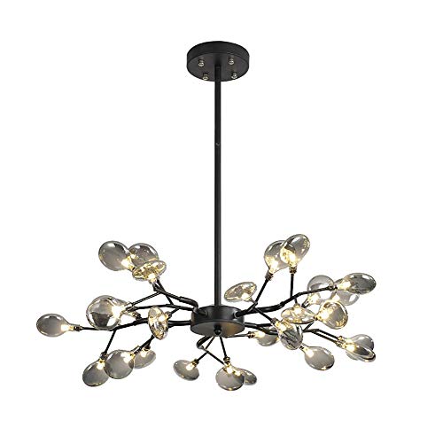 Lustre luciole G4 doré pour l'ambiance chaleureuse du salon