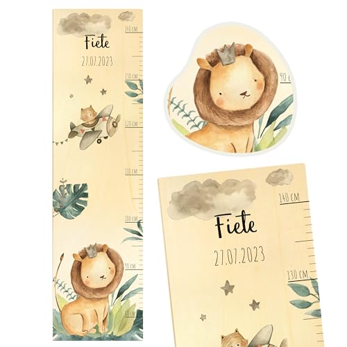 Goki Wachstumsmesser Reise Um Die Welt - 80-140cm Holz Messlatte