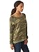Alternative Women's Dash Pullover Sweatshirt, Camo, X-Small