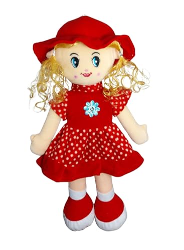 Image of Stuff Doll Soft Toy for Kids Dolls Plush Stuffed Girly Toys Gift Babies Cuddly Animal Cute Teddy Bear Plushie Safe & Huggable Gifts for Toddlers, Boys & Girls 40cm