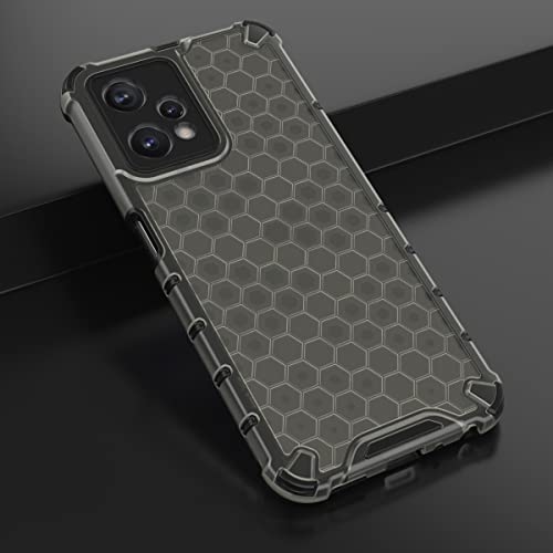 Image of Glasgow Back Case Cover Compatible with Realme 9 4G / Realme 9 Pro+ / 9 Pro Plus 5G (Stylish Design) - Black