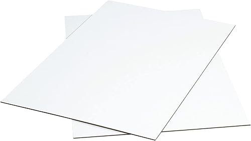Hojas de cartón corrugado 36 x 24 pulgadas color blanco para embalar enviar por correo y proteger productos de daños en la carretilla elevadora 5