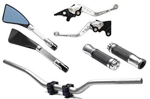 Guidão Retrovisor Manete Manopla Moto Esportivo Cb300 Cb 300 Strada Cbx Twister (até 2008)