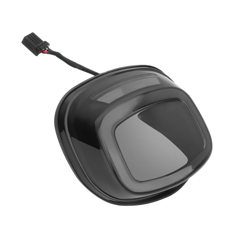 Luce di frenata moto Luce Posteriore Motociclo LED Freno Corsa E Jogging Lampada Fanale Per Per Sportster XL1200N 2007 2008 2009 2010 2011 2012(Black)