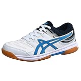 PENXZT Zapatillas De Calabaza para Hombres Tenis Bádminton Zapatilla De Voleibol Interior Transpirable Entrenadores De Pingpong Antideslizadores Livianos,B,43 EU
