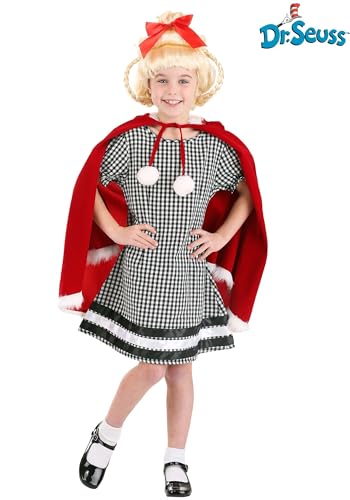 Disfraz Cindy Lou Who para Niñas Dr. Seuss miniatura 4