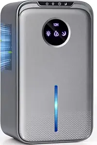 Dehumidifier,88OZ Dehumidifier for Bedroom With Drain Hose Quiet Small Dehumidifiers for Home Bathroom Basement Portable Mini Dehumidifiers for RV Closet 800Sq.ft)