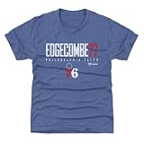 500 LEVEL VJ Edgecombe Philadelphia 76ers Elite Youth Shirt (Tri Royal, 8Y Medium)