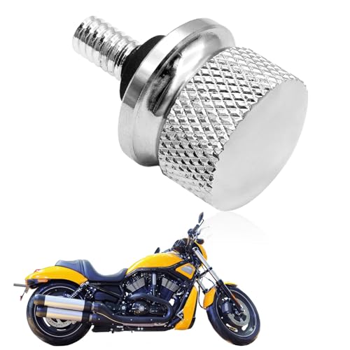 ABOTHGD Automotive Universal Stainless Steel Seat Bolt Screw Compatible with Harley-davidson1996-2025, Silver