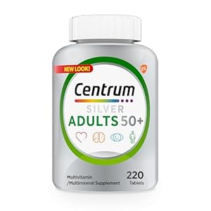 Centrum Silver Multivitamin for Adults 50+, Gluten...