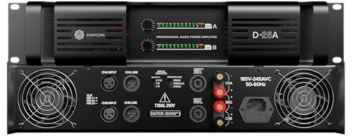 Digimore Class-H Amplifier | 650Wx2 @ 8Ω, 1000Wx2 @ 4Ω | 1200W @ ...