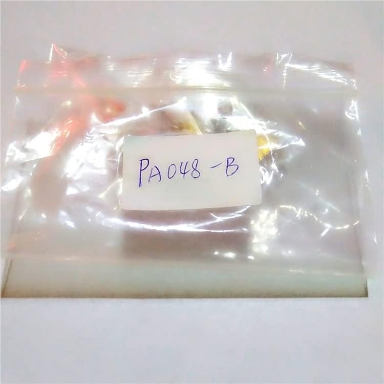 100pcs Test probe P048-B straight upper round point probe PA048 Gold plated outer diameter 0.48 Needle sleeve 0.6 Spring test probe