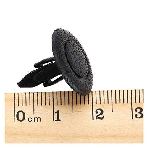 Clips de fijación de 6mm de alta resistencia para paneles de puerta y parachoques, 50 uds 3