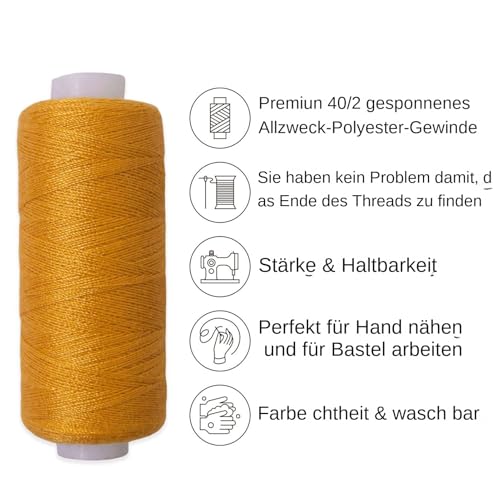 Kit de fil à coudre 53 pièces pour broderie et matelassage - 7